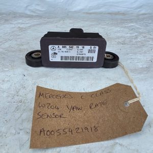 MERCEDES C CLASS W204 YAW RATE SENSOR A0055421918