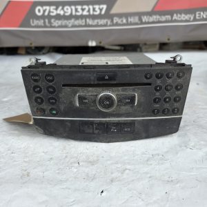 MERCEDES C CLASS W204 2007-2011 STEREO/CD HEAD UNIT A2049007202